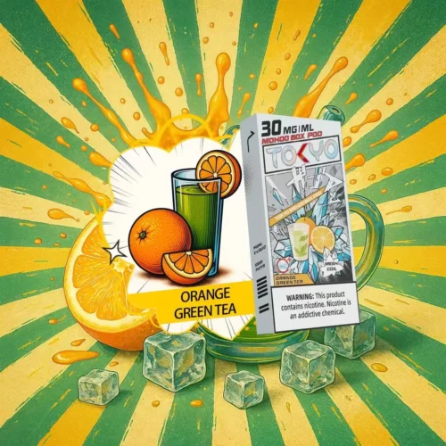 東京魔盒柳橙綠茶