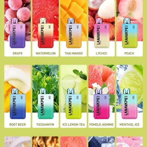 Alternative view of LANA 6000口拋棄式電子煙｜3.5%尼古丁｜Type-C快充｜台灣現貨